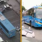 Bandidos sequestram ônibus, aterrorizam passageiros e faz motorista entrar em comunidade do Rio