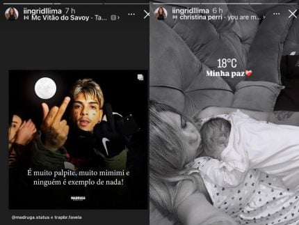 Ingrid Lima ironiza críticas após polêmica com ex-Real Madrid sobre paternidade da filha