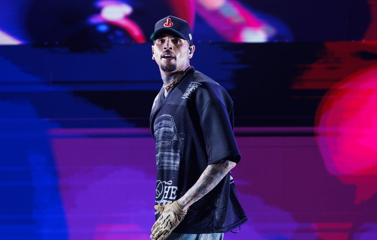 Chris Brown em show no Allianz Parque / Clayton Felizardo / Brazilnews