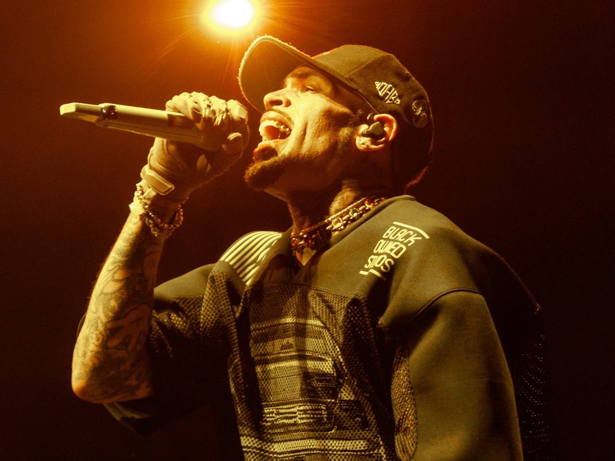 Chris Brown voa no meio do público do Allianz Parque / Clayton Felizardo / Brazilnews