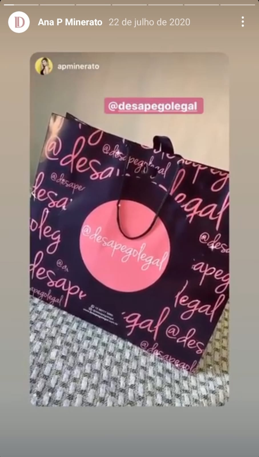 Reprodução: Instagram/Desapego Legal