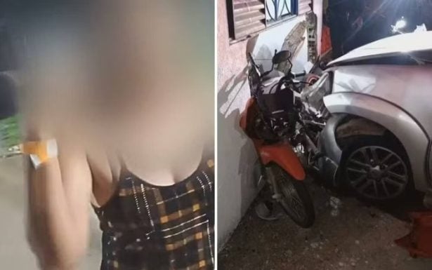 Mulher atropela pastor e é flagrada tentando rezar Pai Nosso após acidente em Goiás