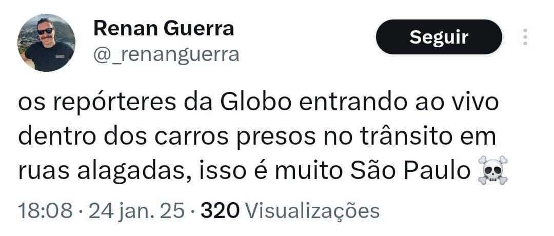 Reprodução: X