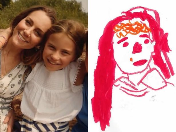 Kate Middleton mostra desenhos fofos feitos pelos 3 filhos: “Momento de conexão”