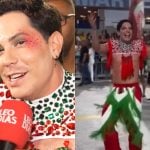 Christian Chávez celebra 1º Carnaval: “Ninguém sabe dar festa como os brasileiros”