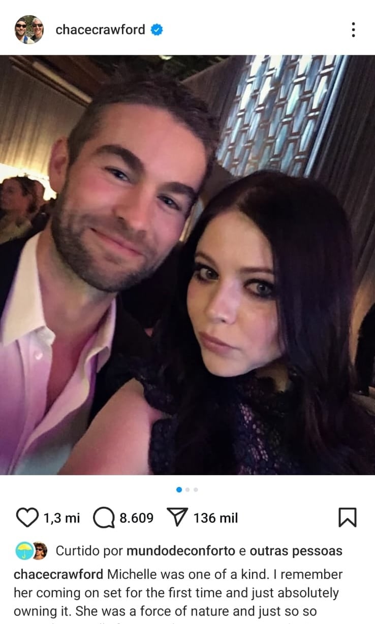 Reprodução: Instagram/Chace Crawford