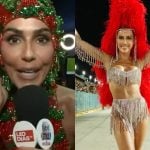 Deborah Secco revela que passou perrengue e improvisou fantasia antes de sair no Salgueiro