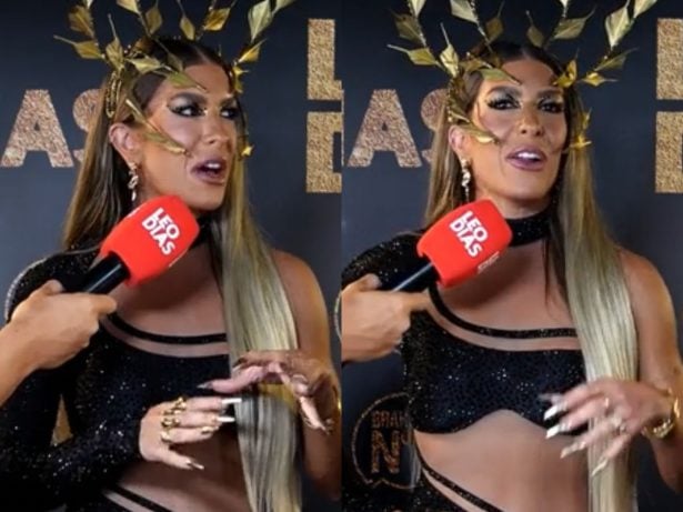 Lore Improta vê o lado positivo no tombo em desfile na Sapucaí: “Precisava acontecer”