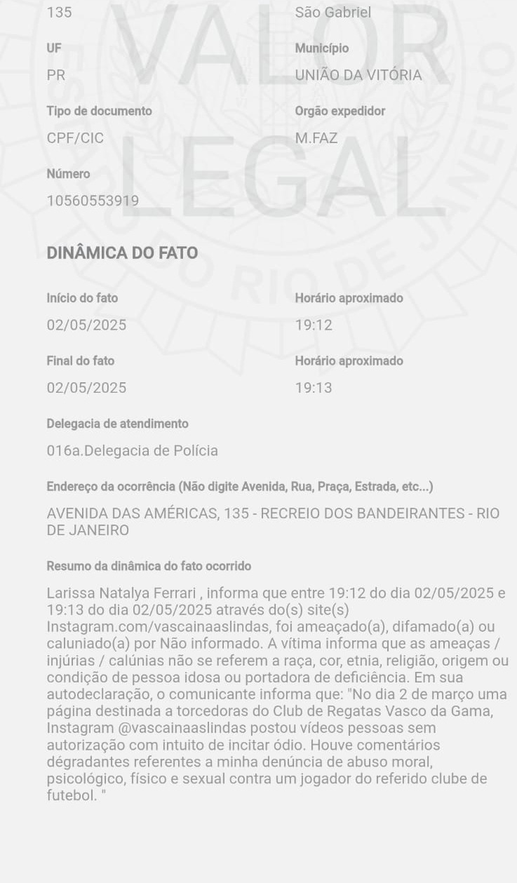 Reprodução: Arquivo pessoal