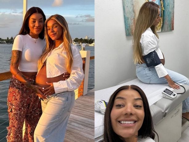 À espera de Zuri, Ludmilla revela detalhes de sua rotina no exterior: “Paraíso”