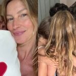 Gisele Bündchen publica primeiras fotos do filho recém-nascido com Joaquim Valente