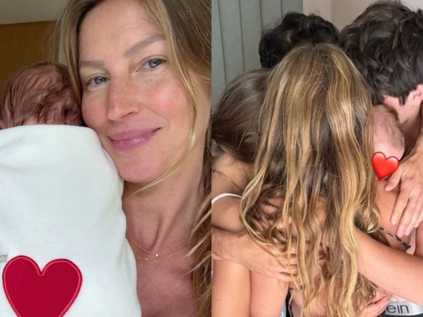 Gisele Bündchen publica primeiras fotos do filho recém-nascido com Joaquim Valente
