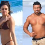 Após rumores de reconciliação, Xamã e Sophie Charlotte são flagrados aos beijos em praia