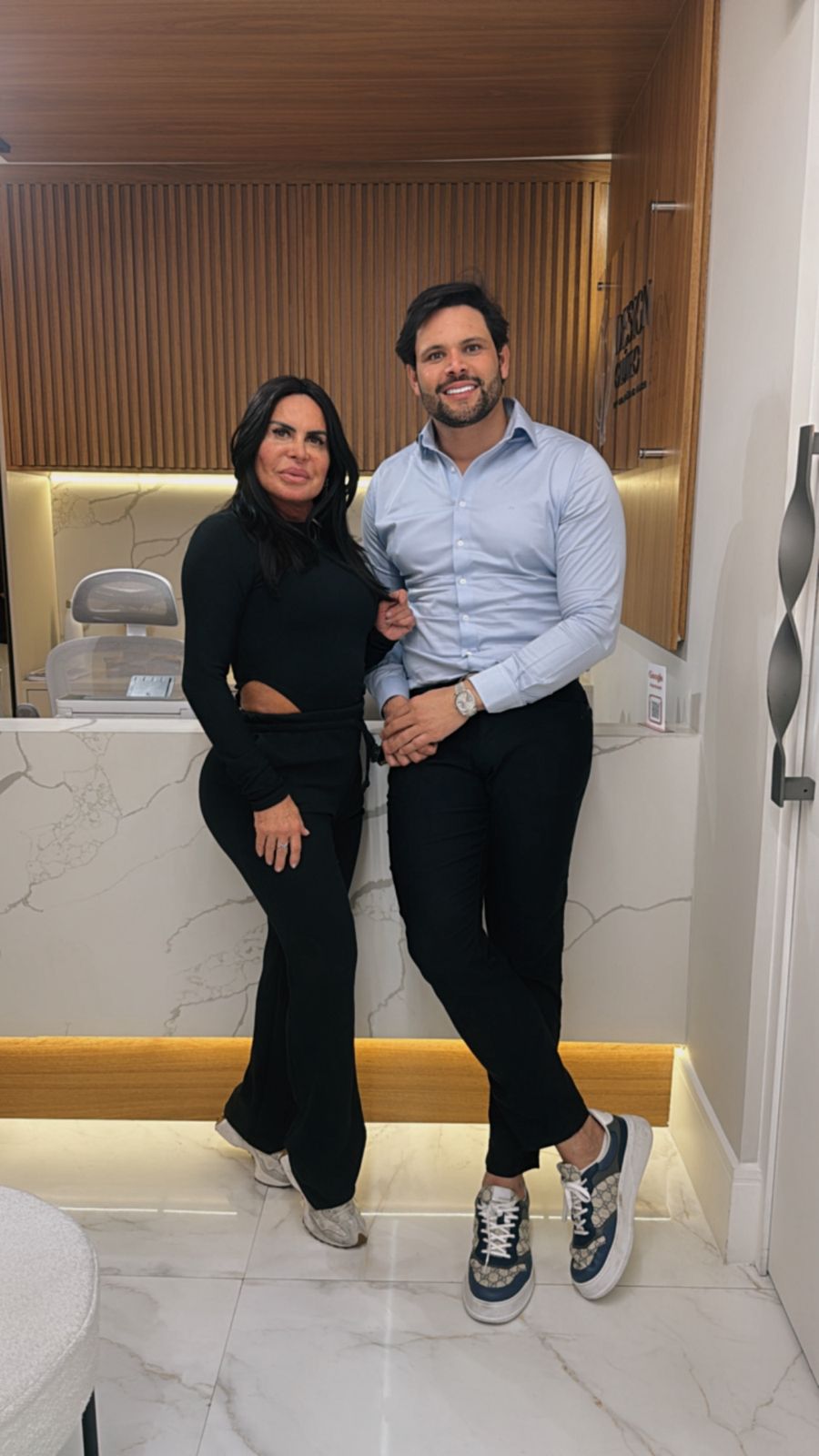 Gretchen e Dr. Fuvio (Portal LeoDias)