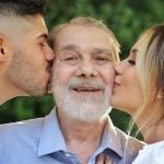 Zé Felipe comenta sobre o pai de Virginia ao passar pela cidade natal dele, em Portugal