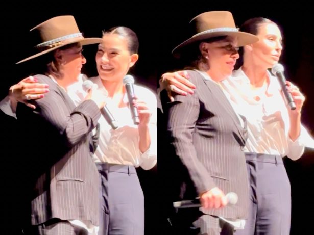 Cíntia Chagas se diverte com boato de romance com Roberta Miranda: “Vou pegar”