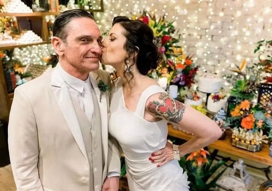 Paulo Miklos e Renata Galvão (Reprodução/Instagram)
