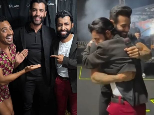 Embaixador em dose dupla! Gusttavo Lima divide palco com sósia em show na Bahia