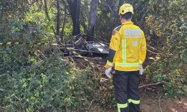 Três pessoas morreram abraçadas durante queda de balão em SC