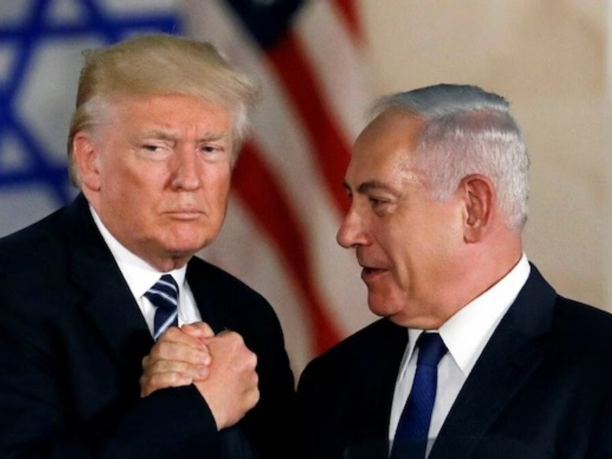 Trump e Netanyahu (Reprodução/Divulgação)