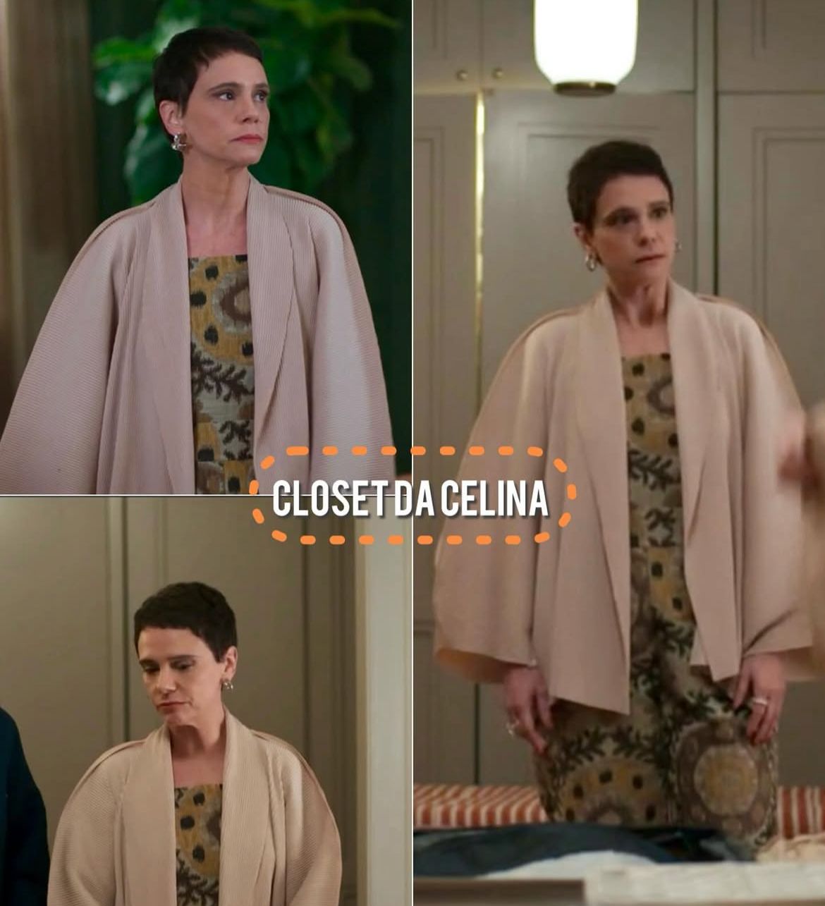 Foto/Globo/Instagram/Closet da Tia Celina