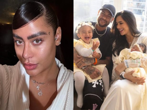 Rafaella celebra a chegada da 2ª filha de Neymar e Biancardi: “Nossa pequena”