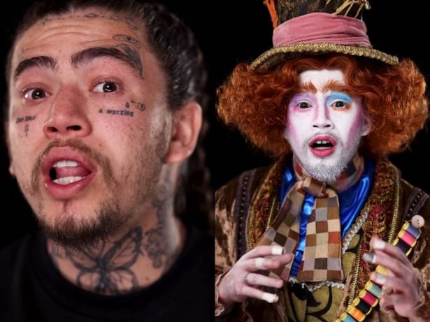 Whindersson Nunes se transforma no Chapeleiro Maluco com maquiagem de influenciadora