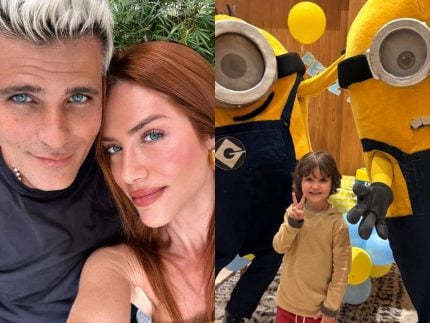 Gio Ewbank e Gagliasso fazem festa para o filho caçula com presença dos Minions