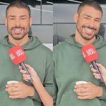 Cauã Reymond responde se está vivendo romance com modelo, após foto no banheiro da casa dele