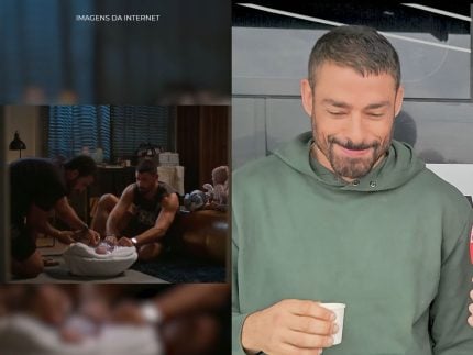 Cauã analisa, com sinceridade, o que achou da polêmica cena com bebê reborn