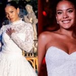 Saiba os detalhes dos quatro vestidos de noiva de Maria de Fátima em “Vale Tudo”