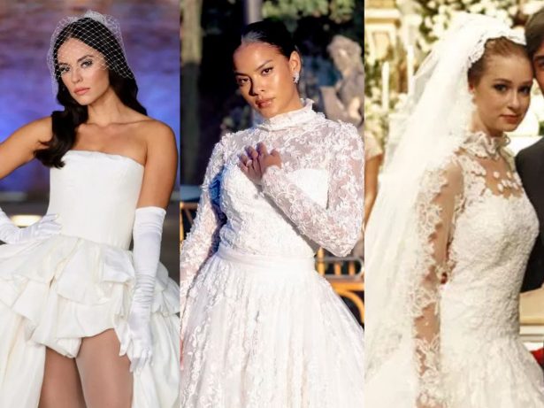 Alô, Maria de Fátima! Relembre vestidos de noiva marcantes das novelas da Globo