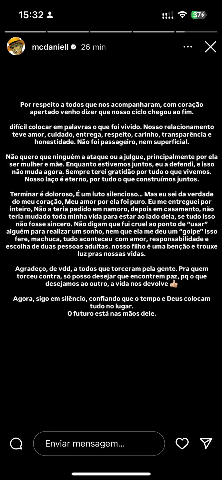 Reprodução: Instagram @mcdaniell