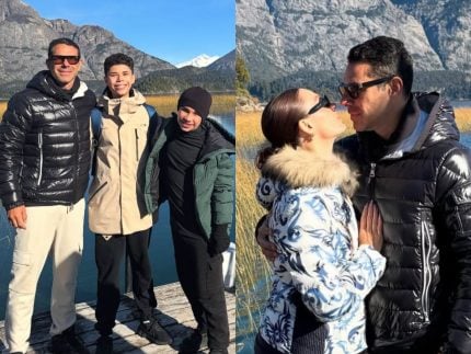 Marcus Buaiz se declara durante viagem em família com Isis Valverde: “Minha base”