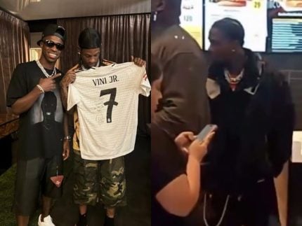 Como antecipou o portal LeoDias, Travis Scott é visto no Rio antes da festa de Vini Jr.