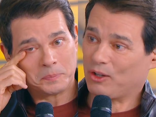 Celso Portiolli chora ao relembrar perda do irmão e acidente que mudou sua vida