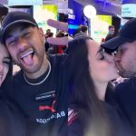 Neymar e Bruna Biancardi curtem “vale night” após nascimento da filha caçula