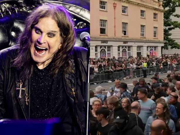 Fãs se despedem de Ozzy Osbourne em cortejo pelas ruas de Birmingham, Inglaterra