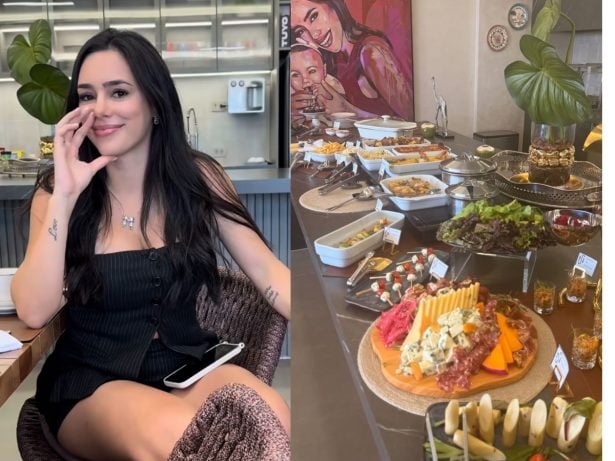 “Almoço básico” de domingo vira verdadeiro banquete na casa de Neymar e Biancardi