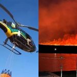 Helicóptero ajuda a controlar incêndio que já consumiu 85 km de mata no Piauí