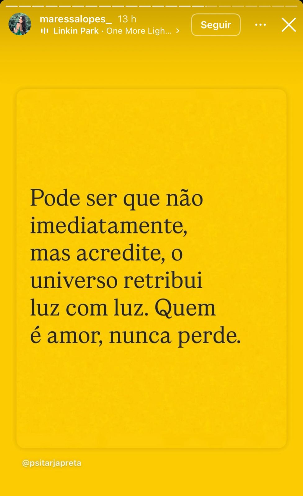 Publicação de Maressa - Foto: Reprodução/Instagram