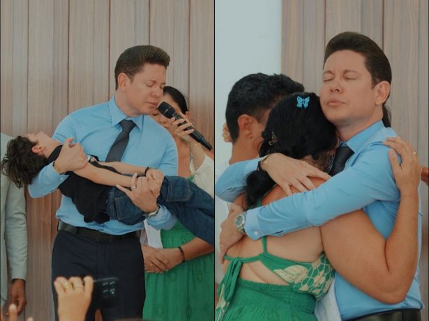 Bispo Bruno Leonardo doa R$100 mil a família de criança com paralisia cerebral