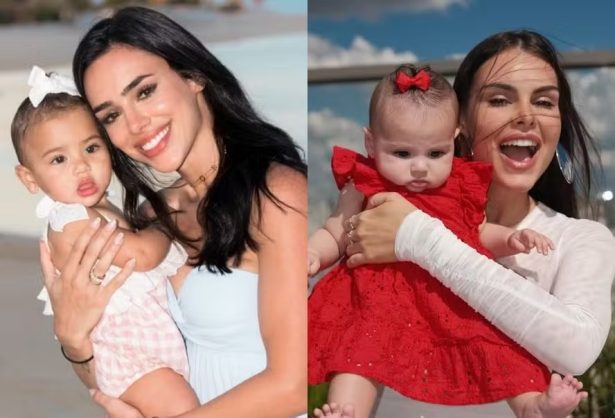 Bruna Biancardi revela por que apagou fotos de Mavie com a irmã, Helena, das redes