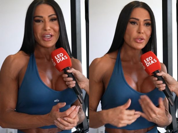 Saiba o que vai acontecer com Gracyanne após sofrer lesão durante o “Dança dos Famosos”