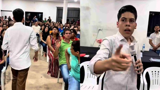 Pastor mirim se revolta ao ser chamado de “falso profeta”: “Não deixa eu falar da sua amante”