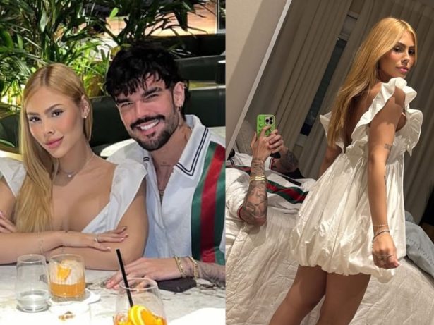 Tá ficando sério! Luan Pereira janta com a família de modelo com quem vive affair
