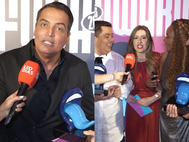 Leo Dias celebra prêmios no Fofoca Awards 2025: “não é meu, é da equipe”