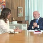 Entrevista exclusiva: Lula recebe Adriana Araújo no Palácio da Alvorada. É hoje, no “Jornal da Band”