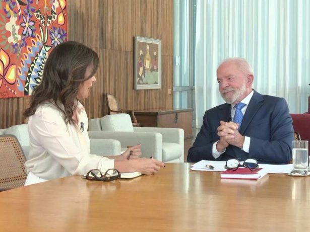 Entrevista exclusiva: Lula recebe Adriana Araújo no Palácio da Alvorada. É hoje, no “Jornal da Band”