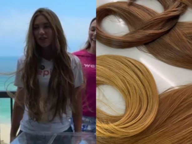 Virginia Fonseca aposta em mega hair longo para coroação da Grande Rio